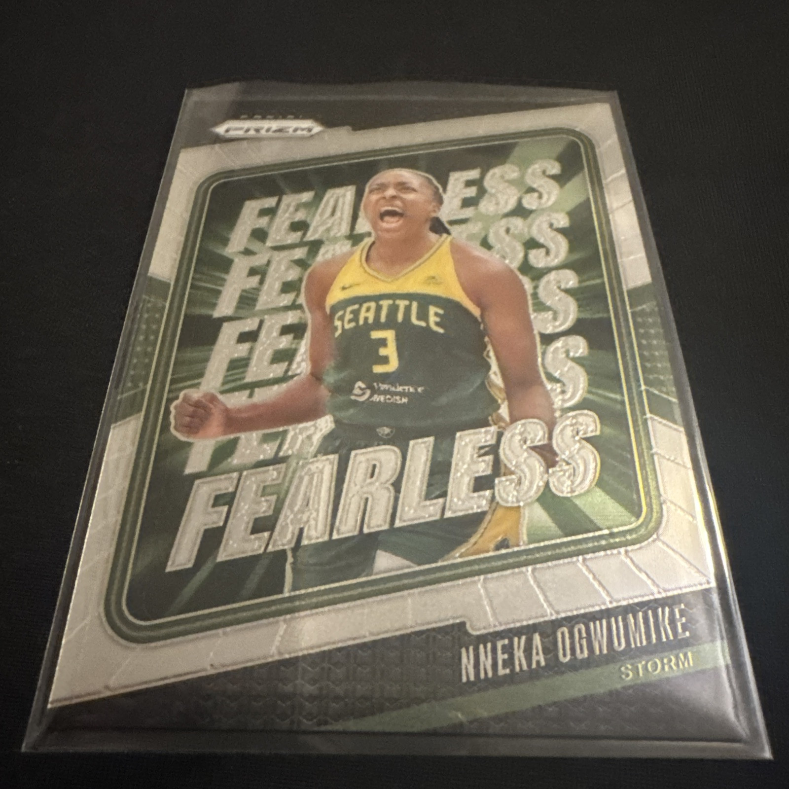2024 Panini Prizm WNBA Fearless Nneka Ogwumike #14 Seattle Storm Insert