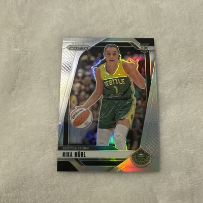 2024 Panini Prizm WNBA Nika Muhl Silver Prizm RC #75 Seattle Storm