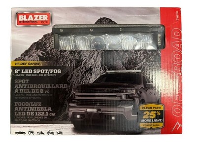 Blazer CWL118 7 in LED Light Bar 12/24V Spot Fog 832 Lumens 6 LED