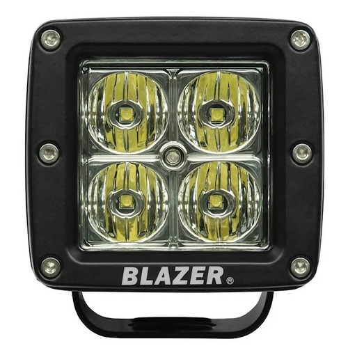 Blazer CWL506 4 in LED Square Utility Work Light 12-24V Flood 1560 Lumens