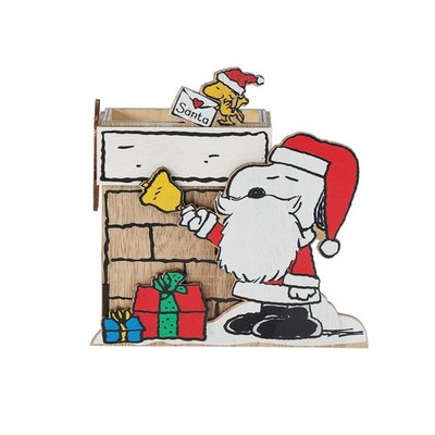 Enesco Flourish Snoopy's Letters to Santa Peanuts Christmas Table Decor 6016559
