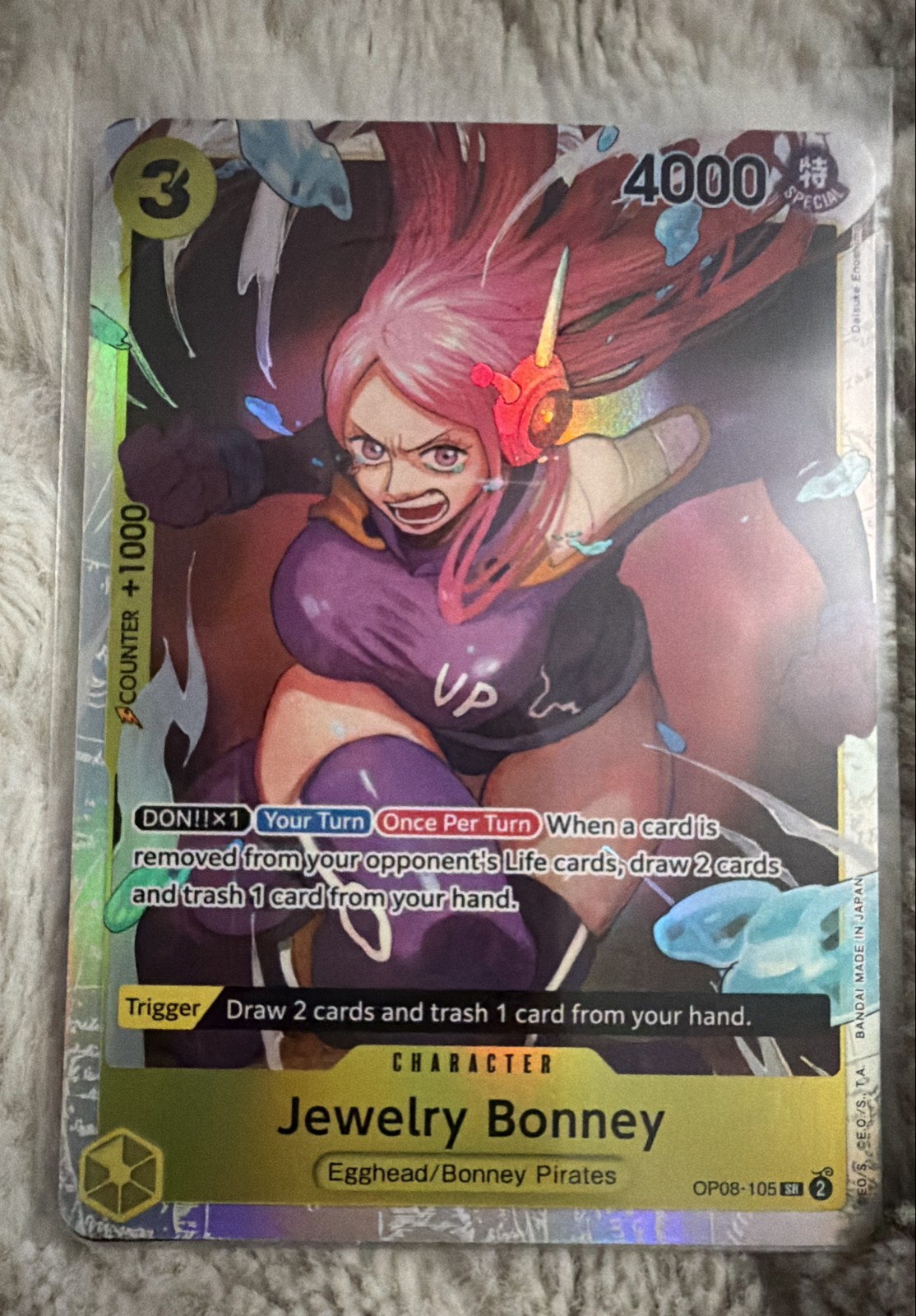 Jewelry Bonney OP08-105 Two Legends Foil