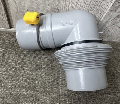 RV Sewer Hose Adapter Kit With 90° Elbow & 4-in-1 Adapter Twist-On Fitting