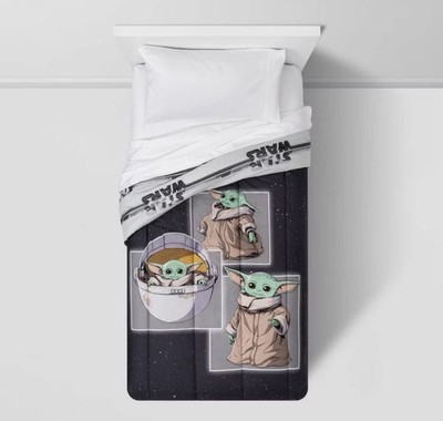 Star Wars The Mandalorian The Child Twin Comforter Bedding